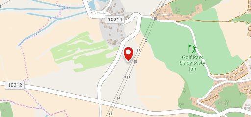 restaurace park Slapy на карте