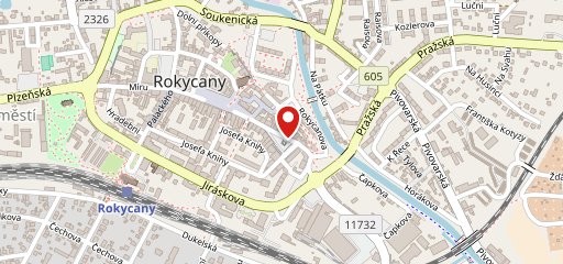 Restaurace U Čápa на карте