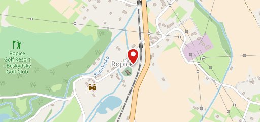 Restaurace U Parduby v Ropici на карте