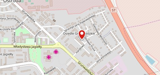 Restauracja Ostróda на карте