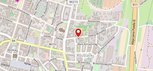 Restauracja Rozbark Atelier на карте