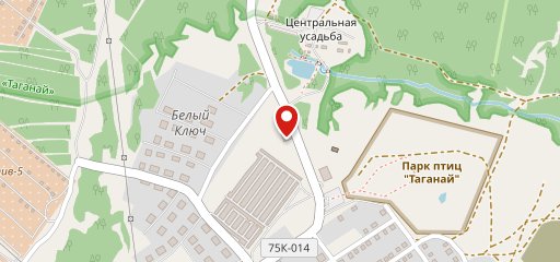 Ресторан Белый Ключ на карте