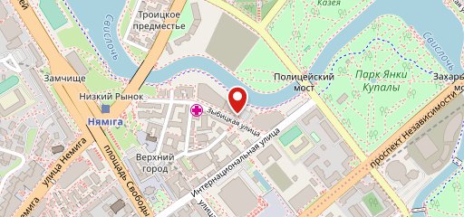 Гнездо бусла на карте