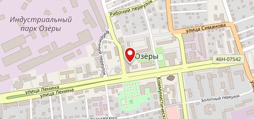 ресторан "Комильфо" на карте
