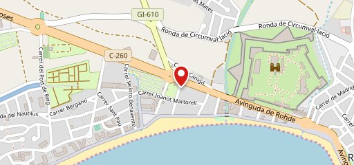 Restaurant del camping на карте