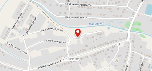 Ресторан в Малиновке на карте