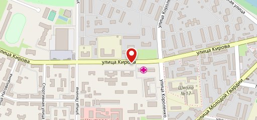 Глазов на карте
