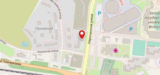 Ресторан гостиницы "Славянская" на карте