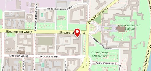 Ресторан гостиницы "Таврическая" на карте