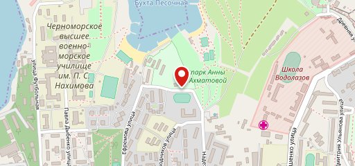 Песочная Бухта на карте