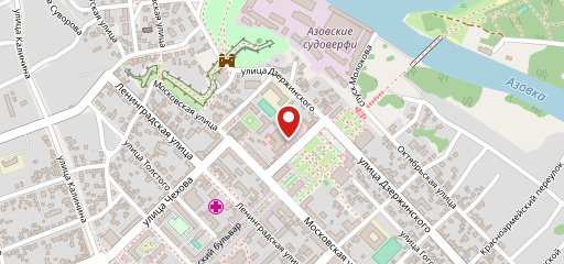 Петровский на карте