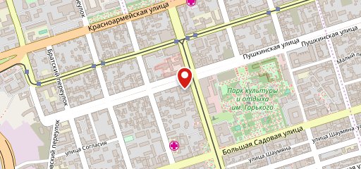 ресторан Пушкино на карте