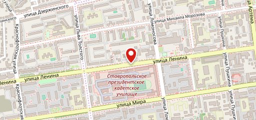 Ресторан Ставрополь на карте