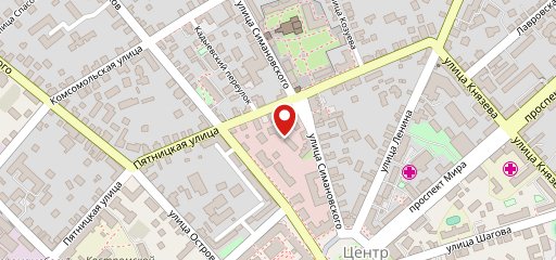 Ресторан гостиницы "Я-ОТЕЛЬ" на карте