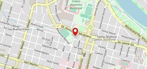 Restaurante Bodegón Imperial Río Cuarto на карте