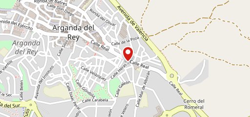Restaurante El Risco Madrid на карте