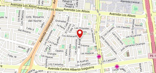 Restaurant Fuxion Comida Peruana на карте