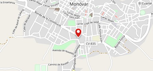 Restaurante Nou Racó. Monovar на карте