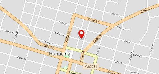 Restaurante Rincón yucatán на карте