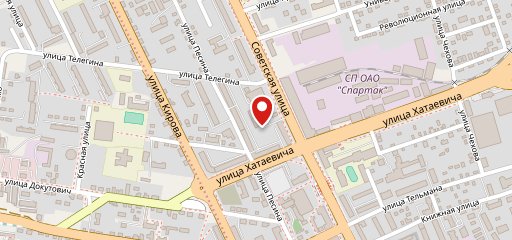 Ресто-бар Шерри, танцпол на карте