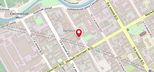 Артист на карте