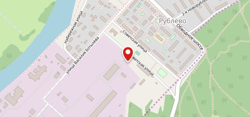 Рестобар "Рублево" на карте