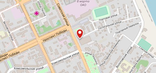 Ресторан-бар "Континент" на карте