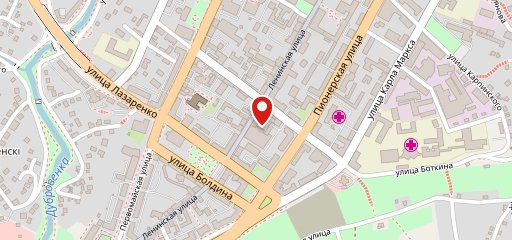 Ресторан-бар "На работе" на карте