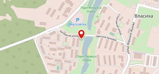 Ресторан-бар Заозерный на карте