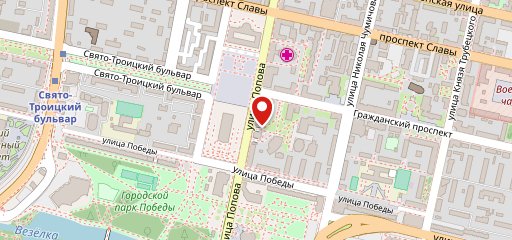 Ресторан на карте