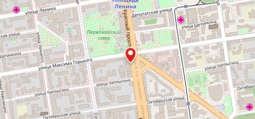 Ресторан большого города рбг Китчен на карте