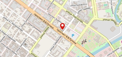 Ресторан Бож Али на карте