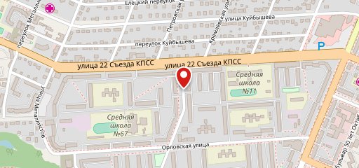 Ресторан на карте