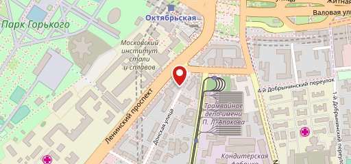 Столовая на карте