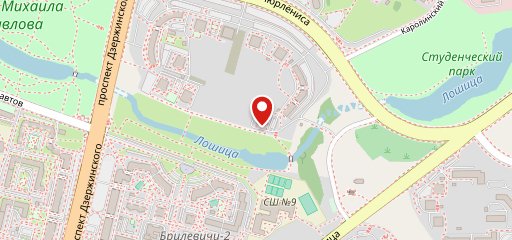 Ресторан Быстрого питание на карте