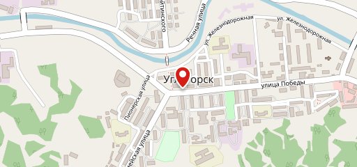 Чайка на карте