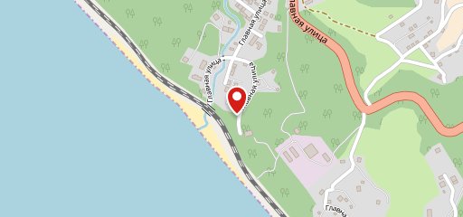 Ресторан-диско-бар "Сахар" Sochi на карте
