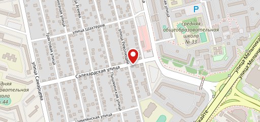 Ресторан доставки на карте