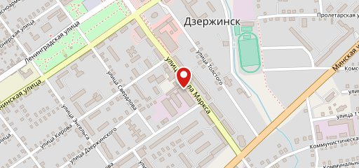 Ресторан Дзержинский на карте
