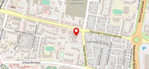 Ресторан Галактика на карте