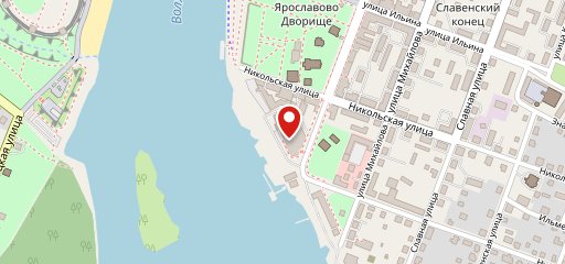 Ресторан гостиницы «Россия» на карте