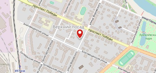 Ресторан "InOchko" на карте