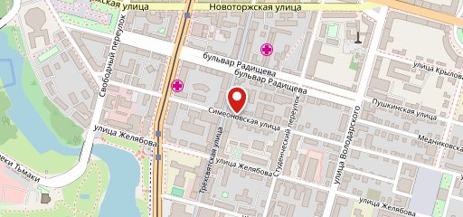 Феличита на карте