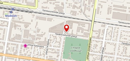 Ресторан "Камелот" в Майкопе на карте