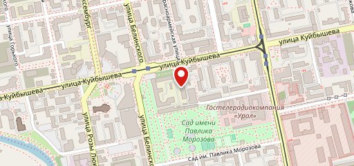 Ресторан китайской еды на карте