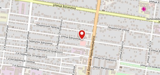 Паутина на карте