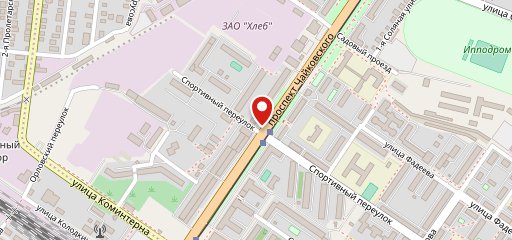 Ресторан контента на карте