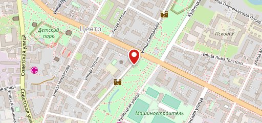 Ресторан Крепость на карте
