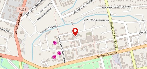 Кристалл на карте