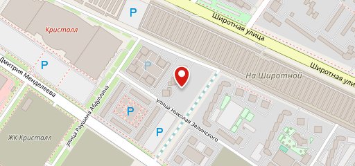 Кружка на карте